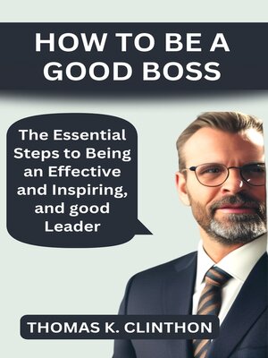 cover image of how to be a good boss